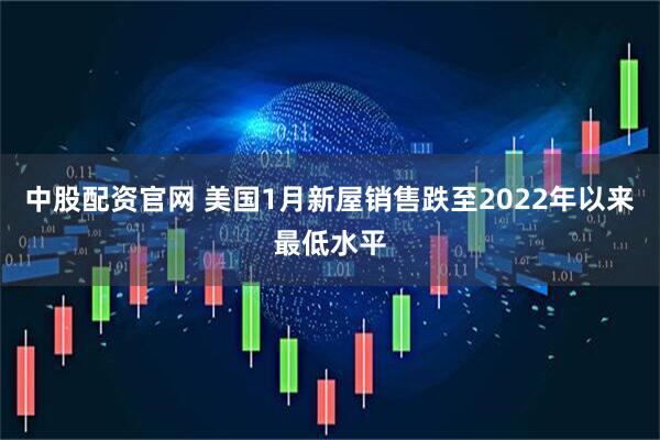 中股配资官网 美国1月新屋销售跌至2022年以来最低水平